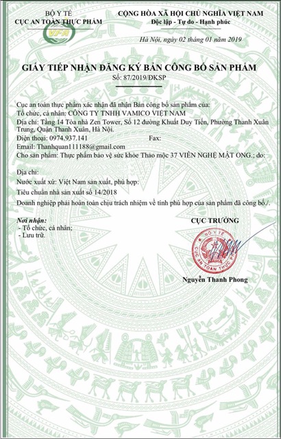 Viên Nghệ Mật Ong 37