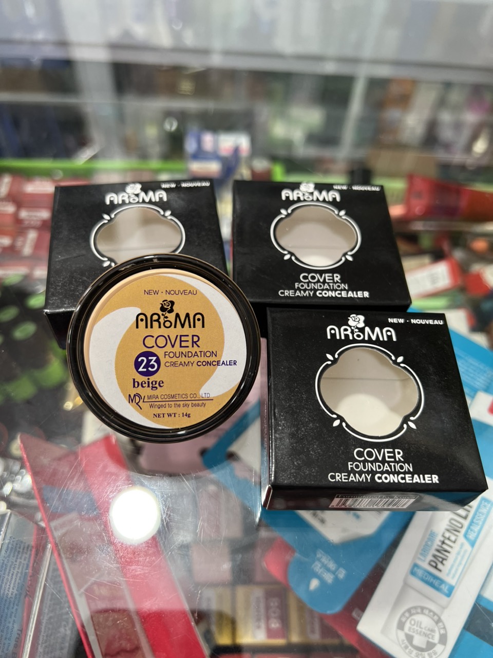 [HCM]Kem che khuyết điểm AROMA cover foundation