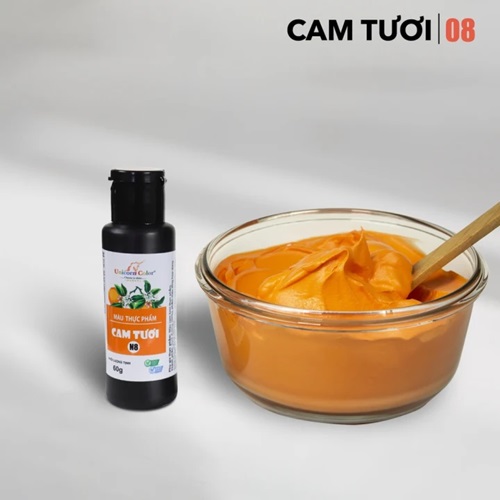 Màu thực phẩm dạng nước cam tươi Unicorn Color - 60gr
