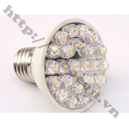 SET 5 LED LÙN 8MM TRẮNG