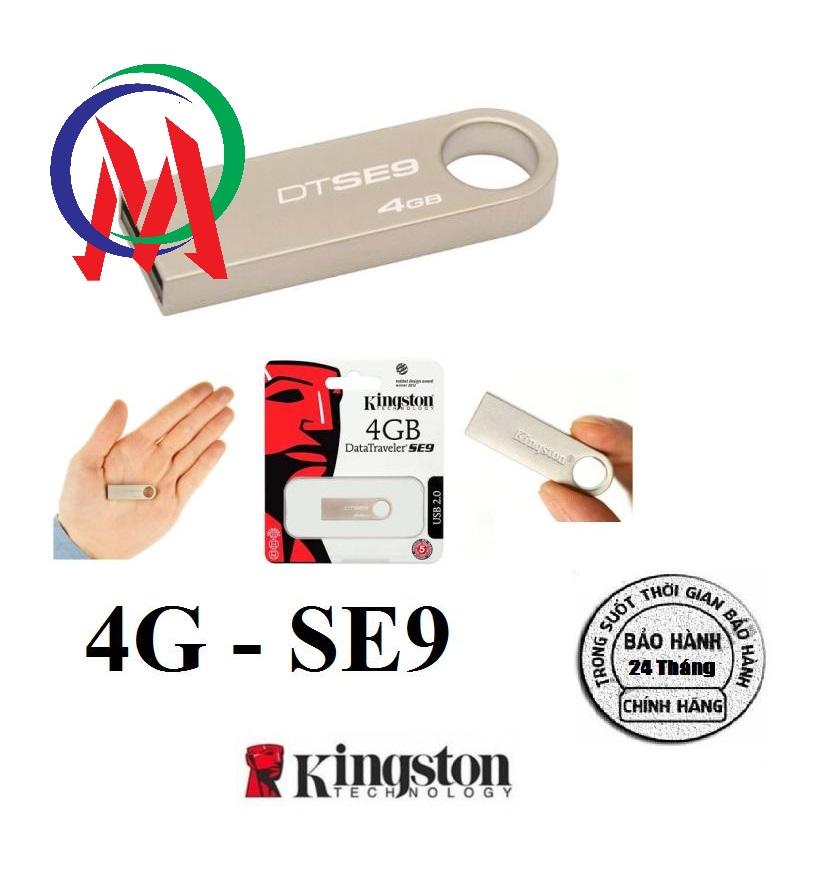 [HCM][BH 24 tháng] USB 4GB KT SE9 chống nước đủ dung lượng