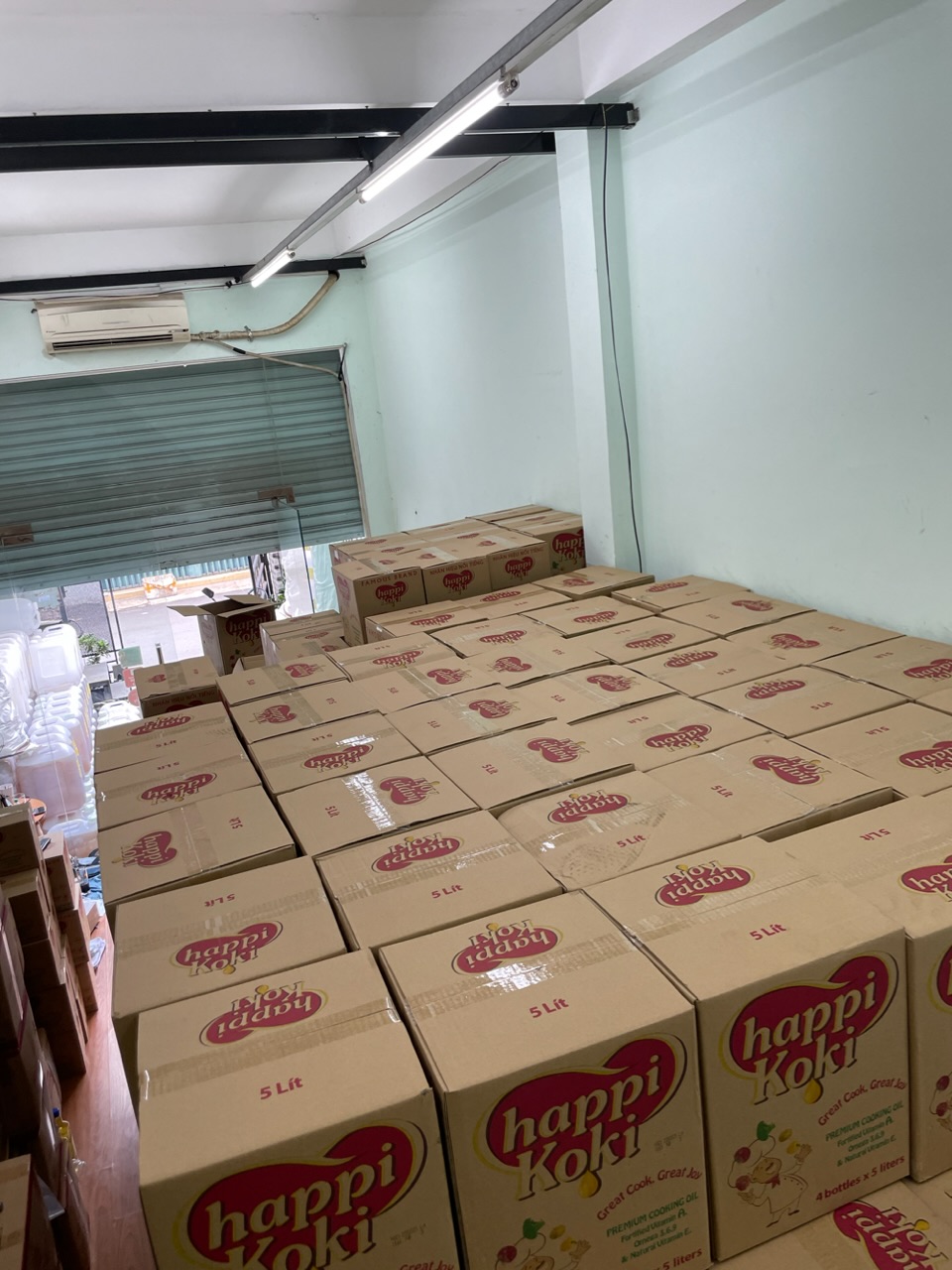 Dầu ăn Happi koki thùng 20L