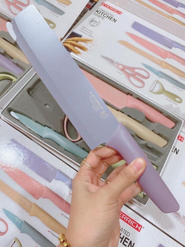 bộ dao kéo lúa mạch 6 món