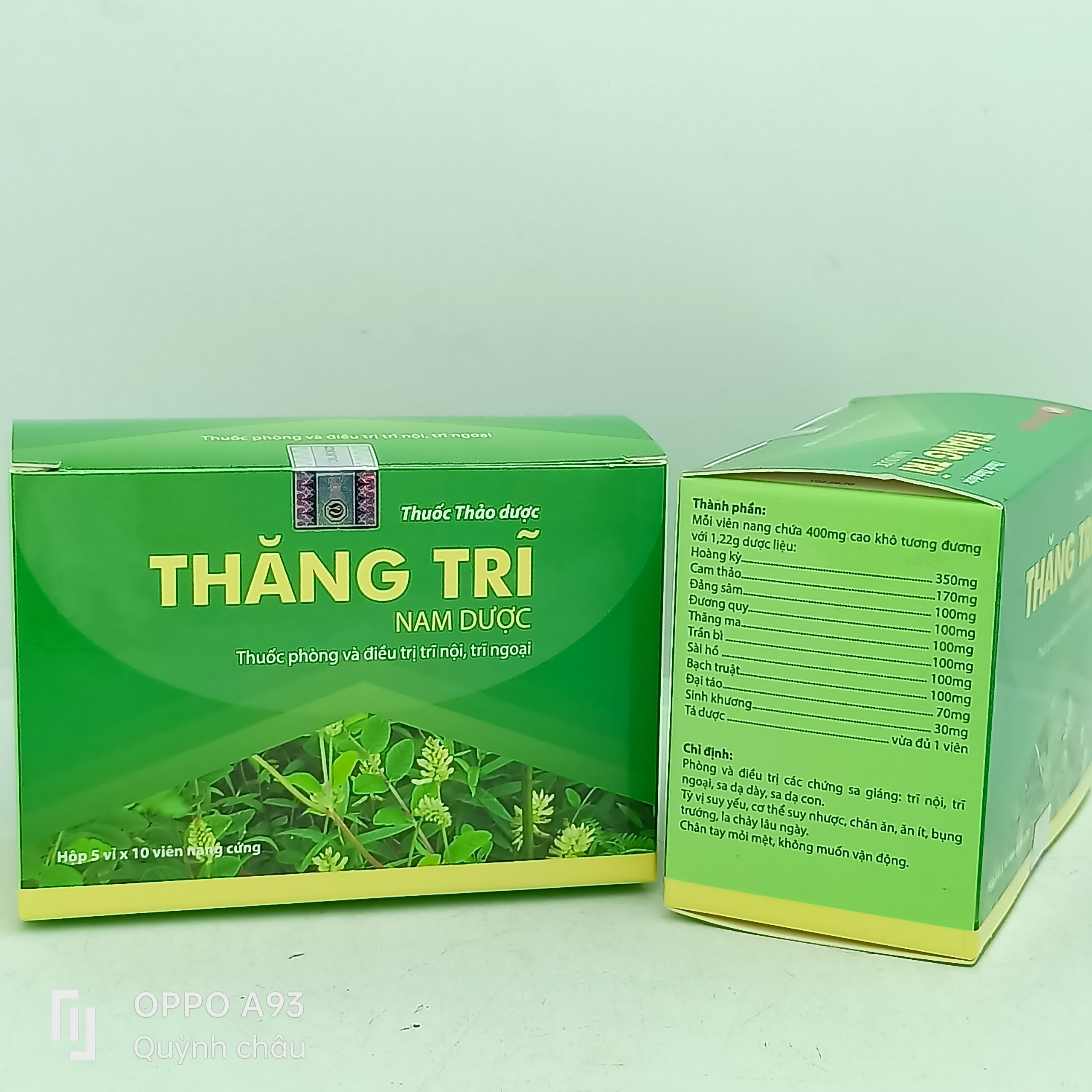THĂNG TRĨ NAM DƯỢC HỘP 50 VIÊN