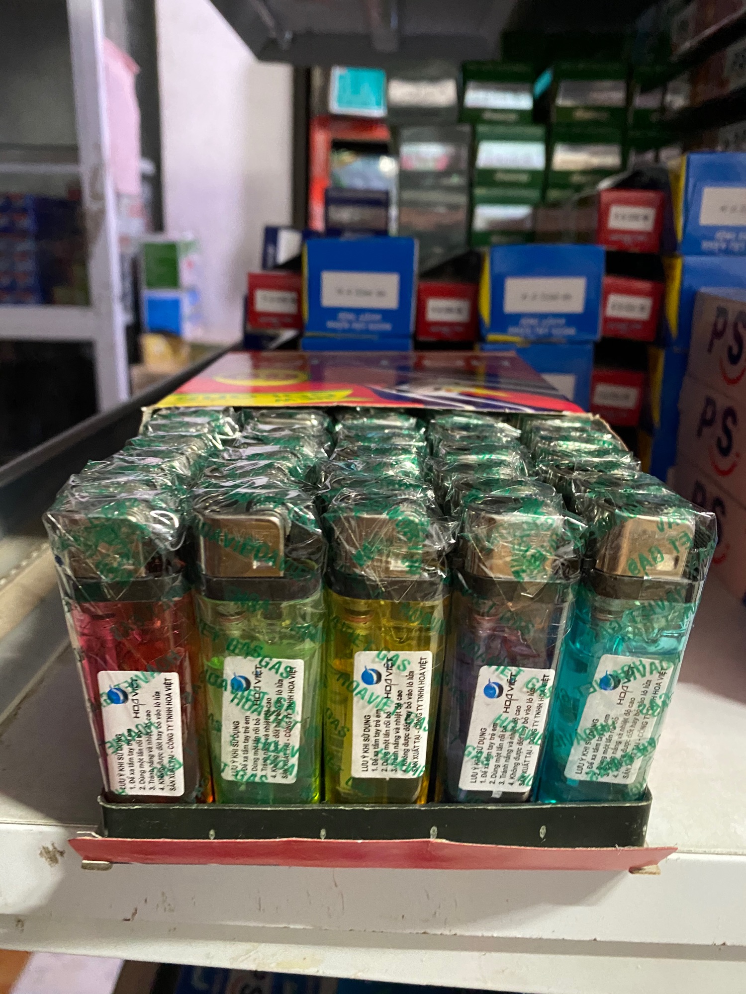 (HN) Bật Lửa Hoa Việt Hộp 50 cái