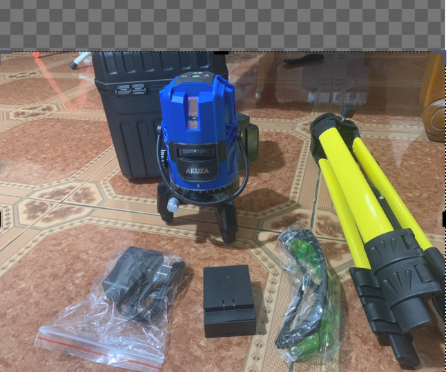 combo Máy cân mực Laser 5 tia xanh và chân máy