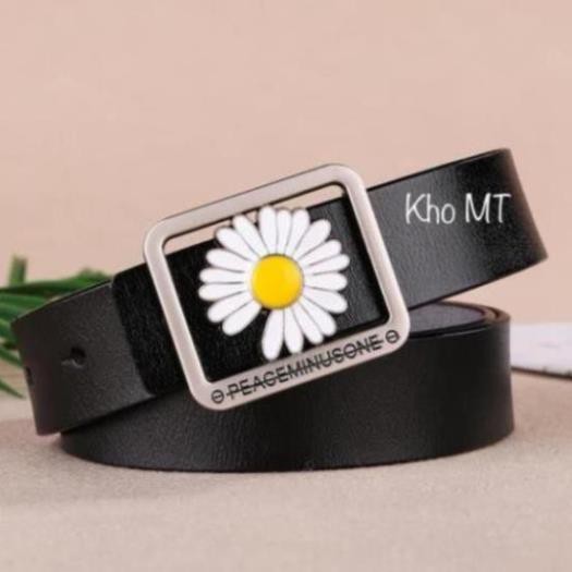 Thắt Lưng Hoa Cúc Mặt Vuông Dây Nịt Bụng Hoa Cúc