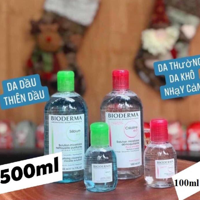 Nước Tẩy Trang Bioderma H2O Pháp (500ml)