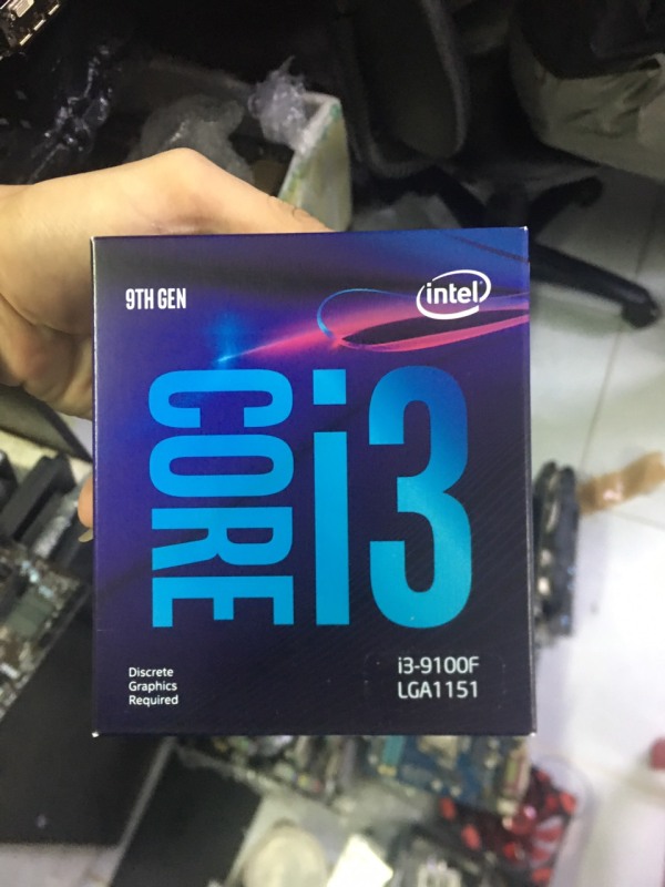 Bảng giá CPU Intel I3 9100F Box Chính hãng Phong Vũ