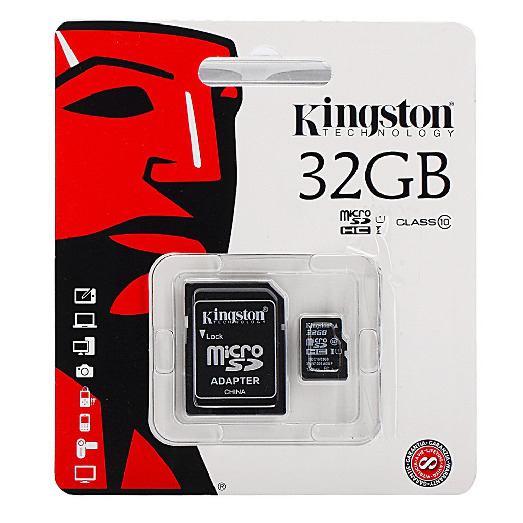Thẻ nhớ Kingston Microsd Class 10 - bảo hành 5 năm!!!