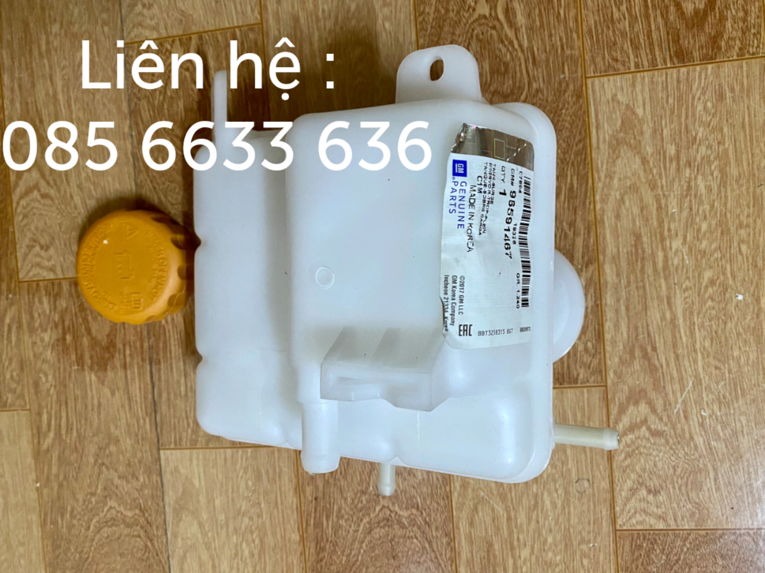 bình nước phụ matiz 3 , spark m200 ( bán riêng lẻ ,korea )