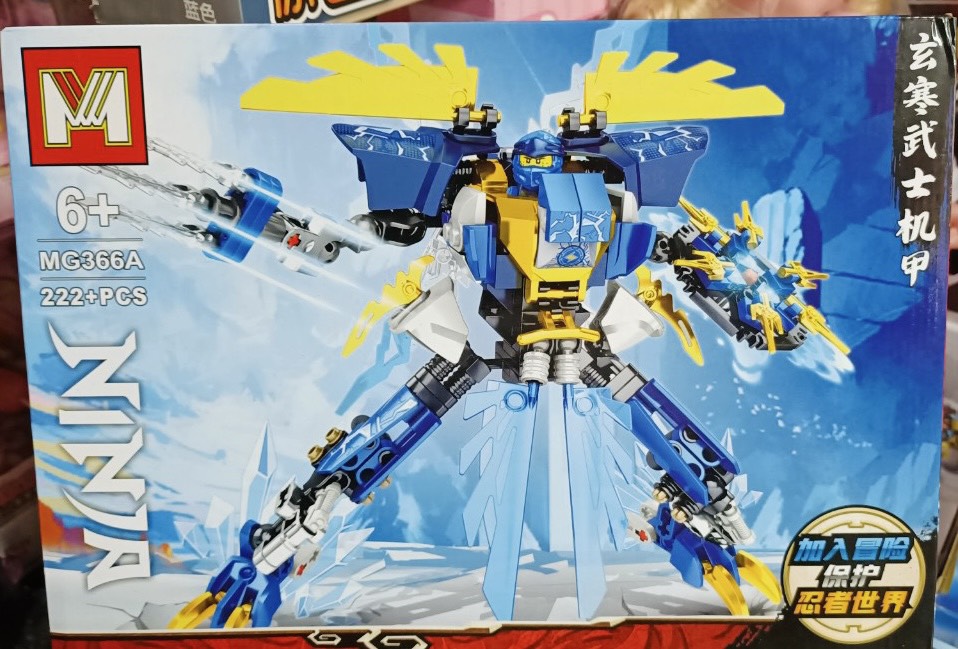 Đồ Chơi Lắp Ráp Robot Ninja MG366A MG366B MG366C MG366D