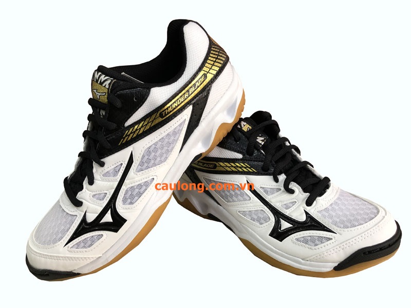 Giày Cầu Lông Mizuno Thunder Blade Trắng
