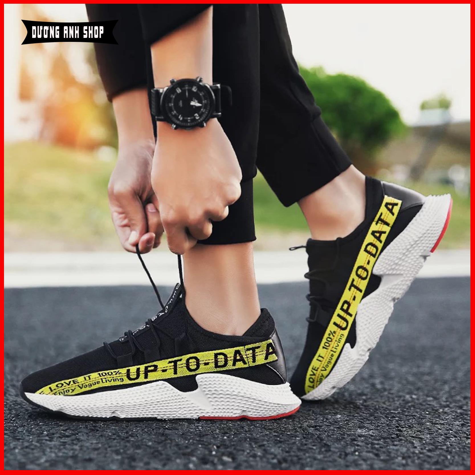 Giày thể thao nam, giày sneaker thời trang Tặng tất khử mùi NANO