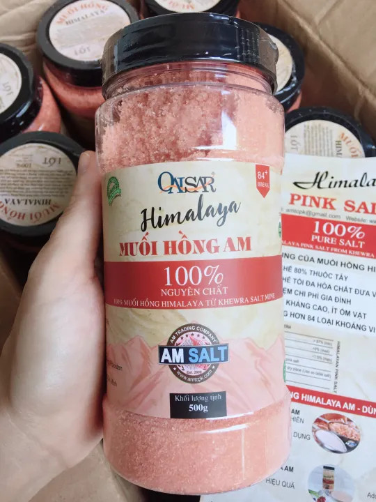 Muối hồng Himalaya Am QAISAR dạng mịn