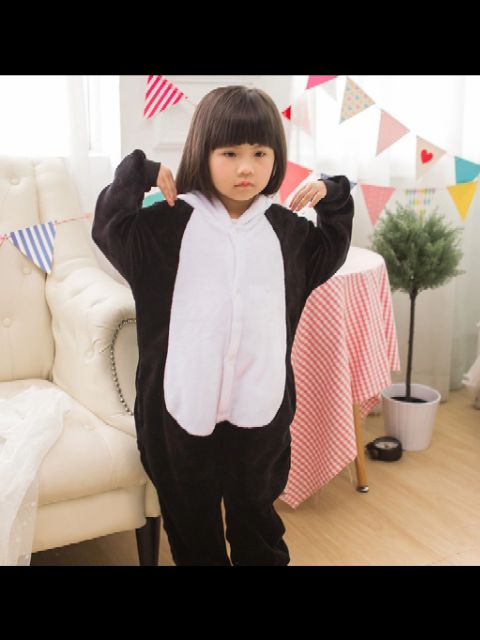 Bộ Đồ Thú Gấu Trúc Cho Bé Yêu