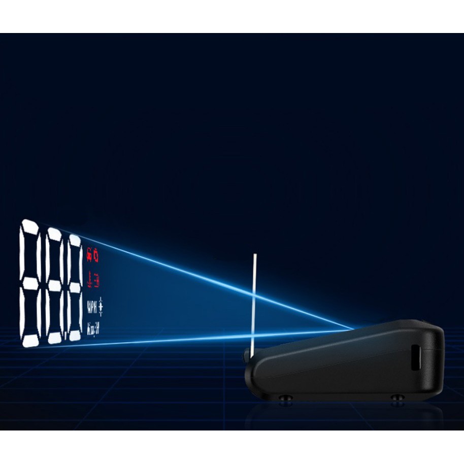 HUD C100 - HUD M17 hiển thị tốc độ lên kính lái