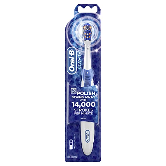 Bàn chải pin Oral B 3D White người lớn