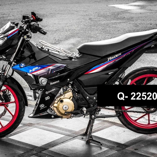 Tem rời Raider Fi Hp4 chất liệu Crom cao cấp