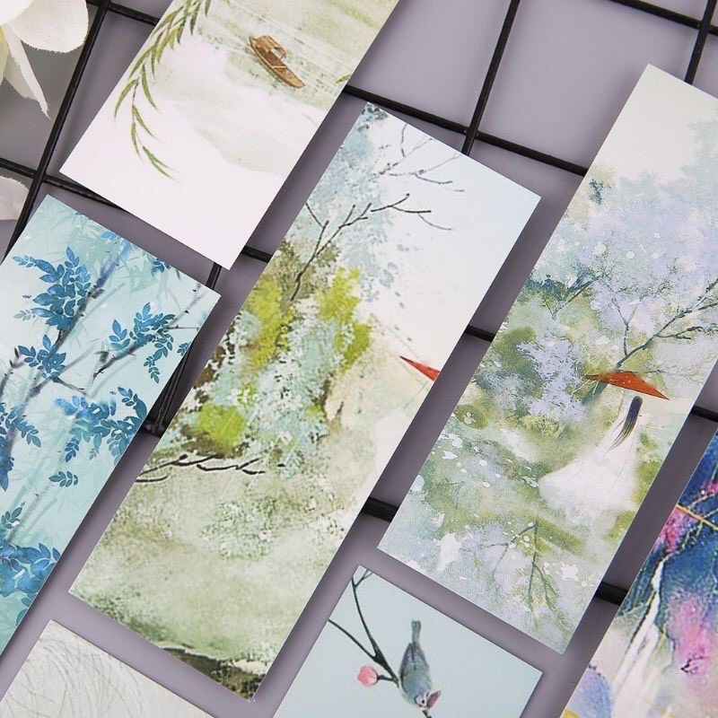 bookmark đánh dâu sách dễ thương bộ 10 cái