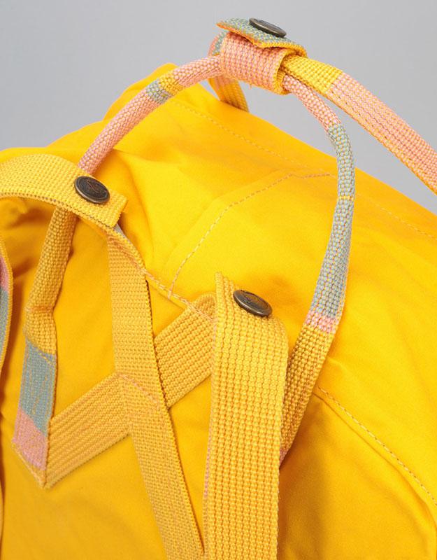 Balo Kanken Classic Warm Yellow Random Blocked Bản đặc biệt AUTH LIMITED