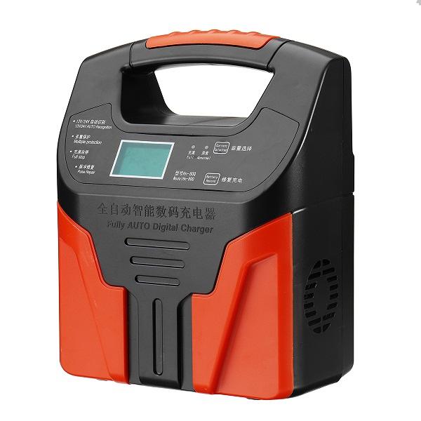 Máy sạc Acquy tự động 12V/24V 2Ah-200Ah Chuyên dụng cho xe Ô tô xe máy Ô tô Tải - Sạc Có khử Sunfat