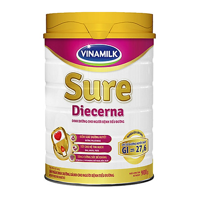 Sữa bột Vinamilk Sure Diecerna 900g