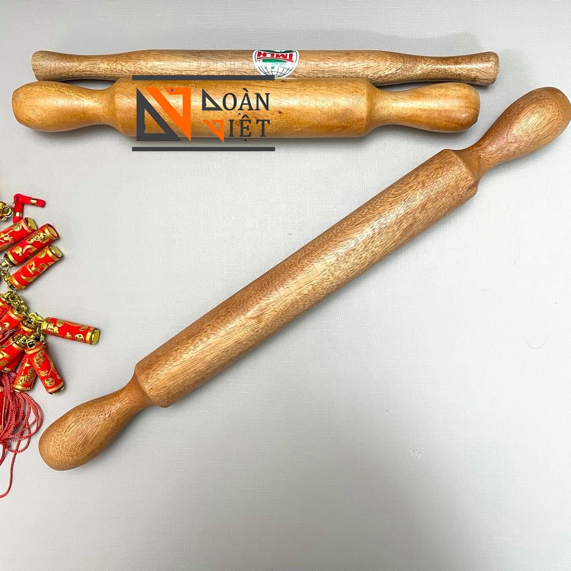 Tree sheeter, Dough Roller wooden handle-multi size