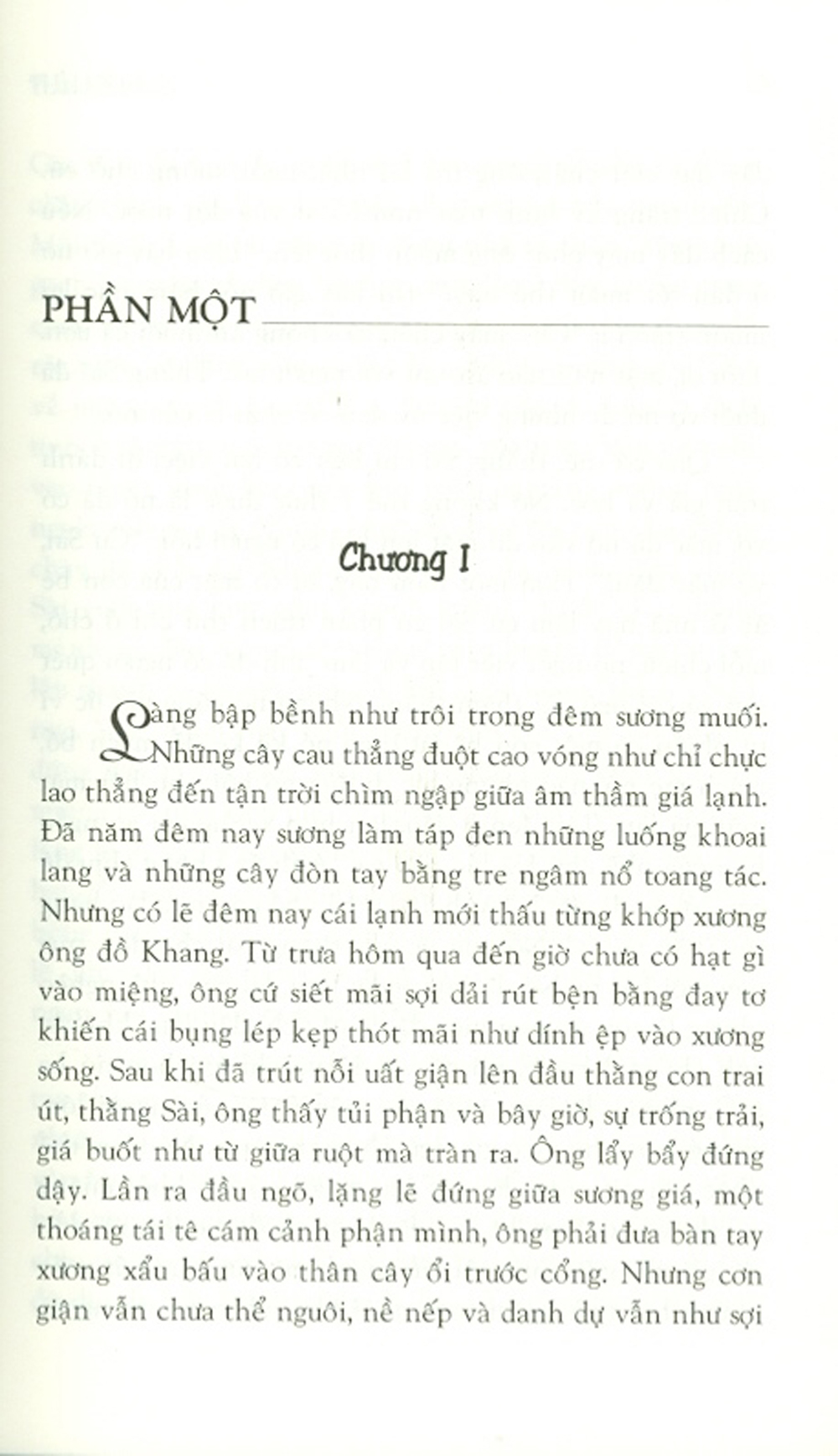 Thời Xa Vắng - Tiểu Thuyết