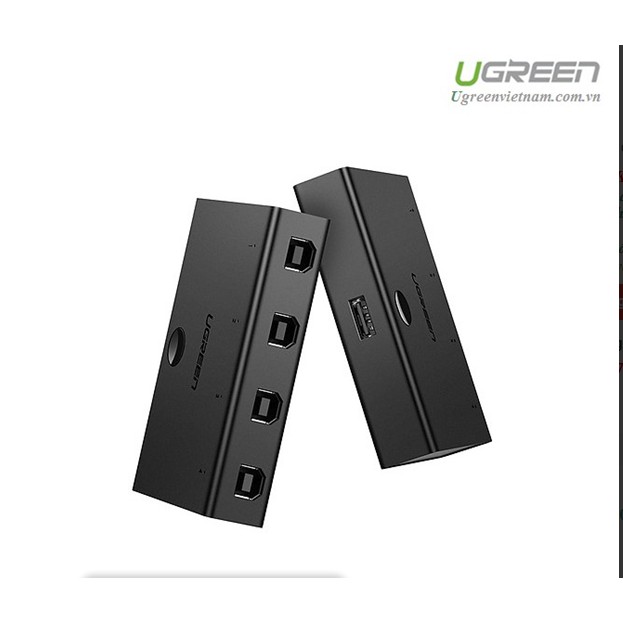 Bộ Chia Tín Hiệu USB 2.0 Cho 4 Máy Tính Cao Cấp Ugreen 30346