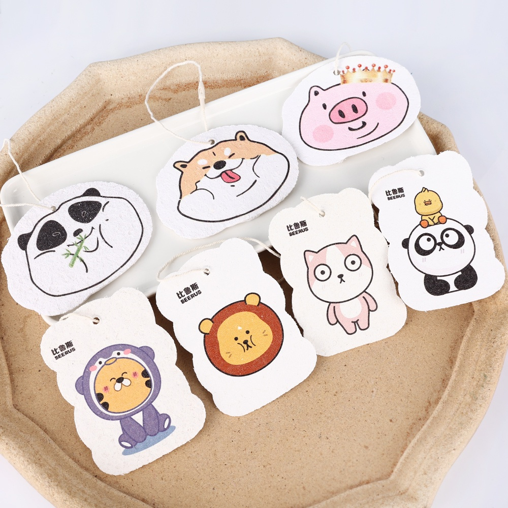 Miếng Bọt Biển Rửa Chén, Mút Xốp Rửa Bát Hoạt Hình Dễ Thương