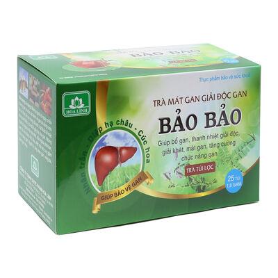 Trà túi lọc Bảo Bảo - Hộp 25 túi