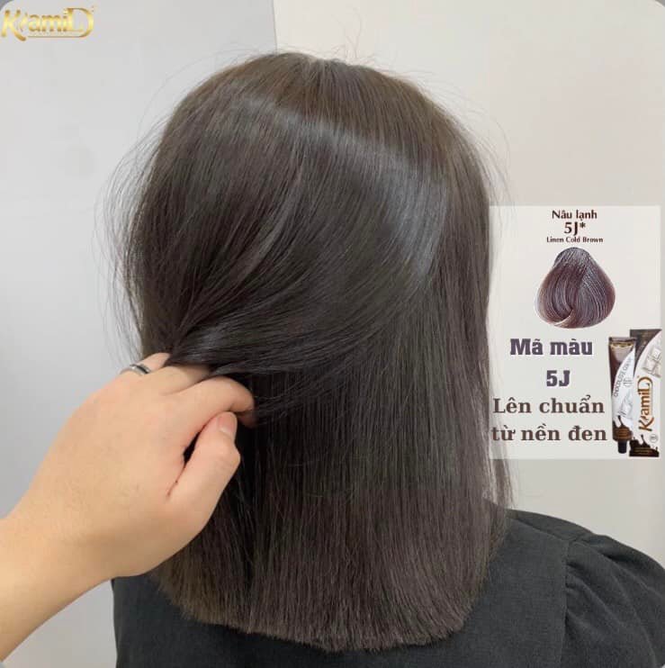 Thuốc nhuộm tóc KAMI cân bằng, phủ bạc (KHÔNG KÈM OXI)