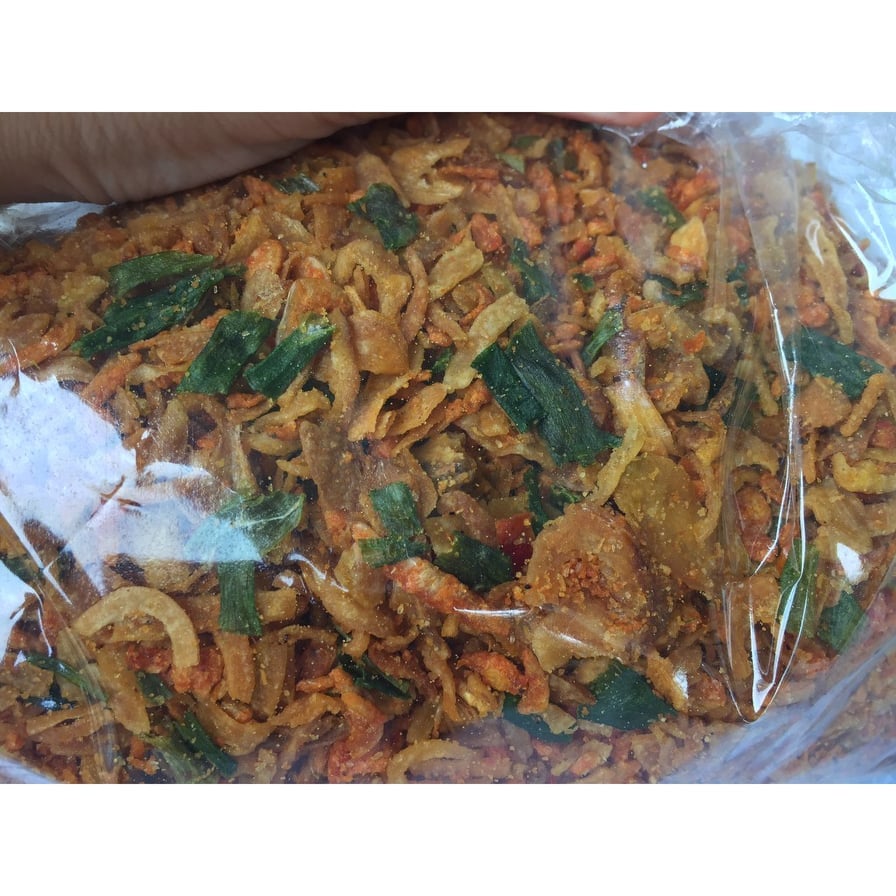 (200g) Muối tôm hành phi , ruốc sấy , hành lá