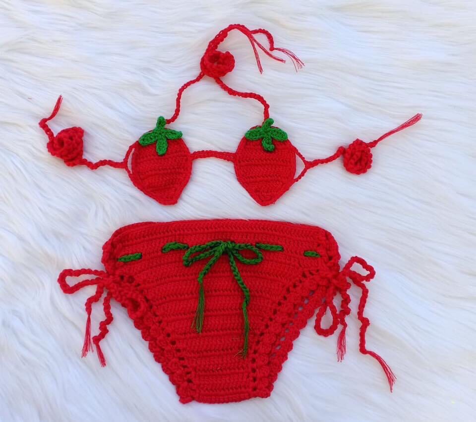 Bikini Len Dành cho bé