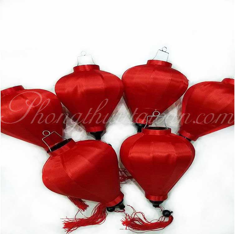 Đèn lồng đỏ củ tỏi Hội An(35cm,45cm,60cm) - trang trí