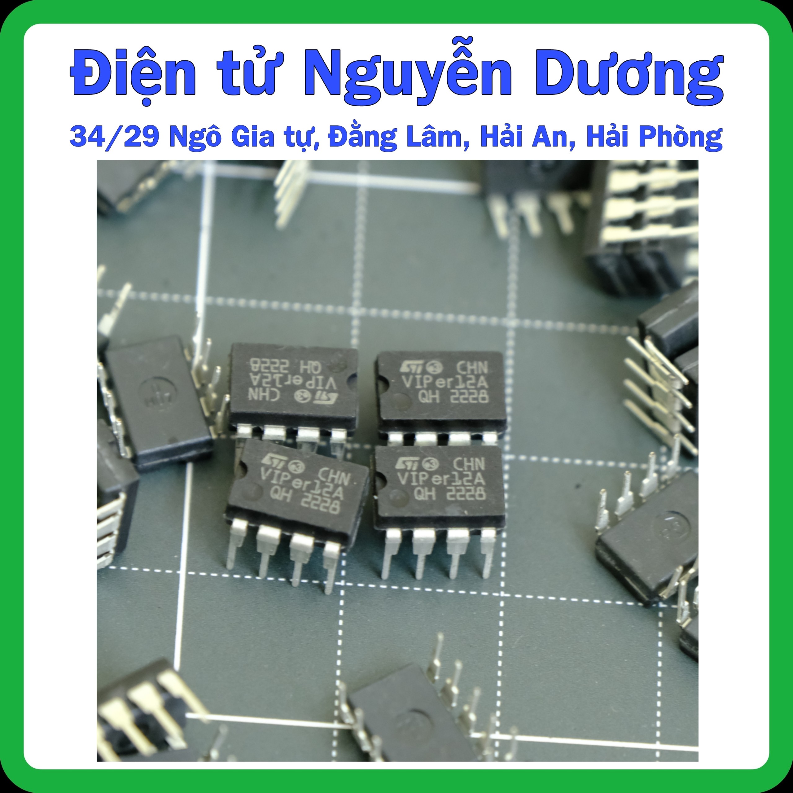 IC nguồn Viper12A mới 100%, hàng chính hãng