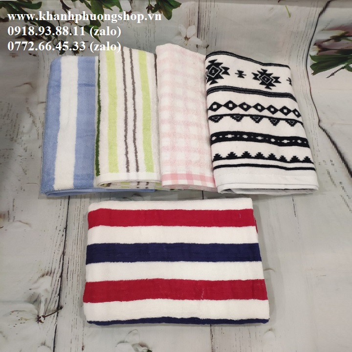 [HCM]khăn tắm cotton - khăn tắm