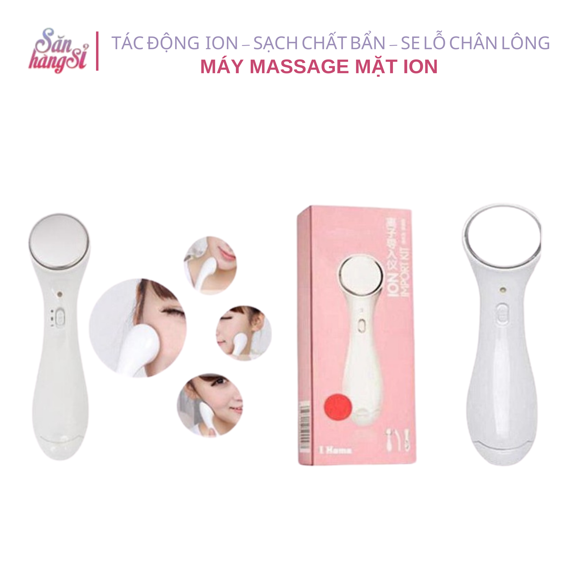 Máy mát xa nâng cơ mặt ION.ĐTVM