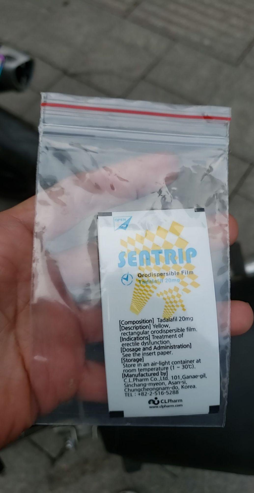 SenTrip tem ngậm cường dương số 1 hàn quốc