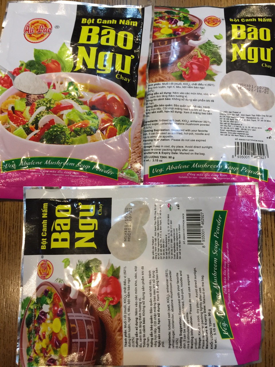 BỘT CANH NẤM B&Agrave;O NGƯ CHAY