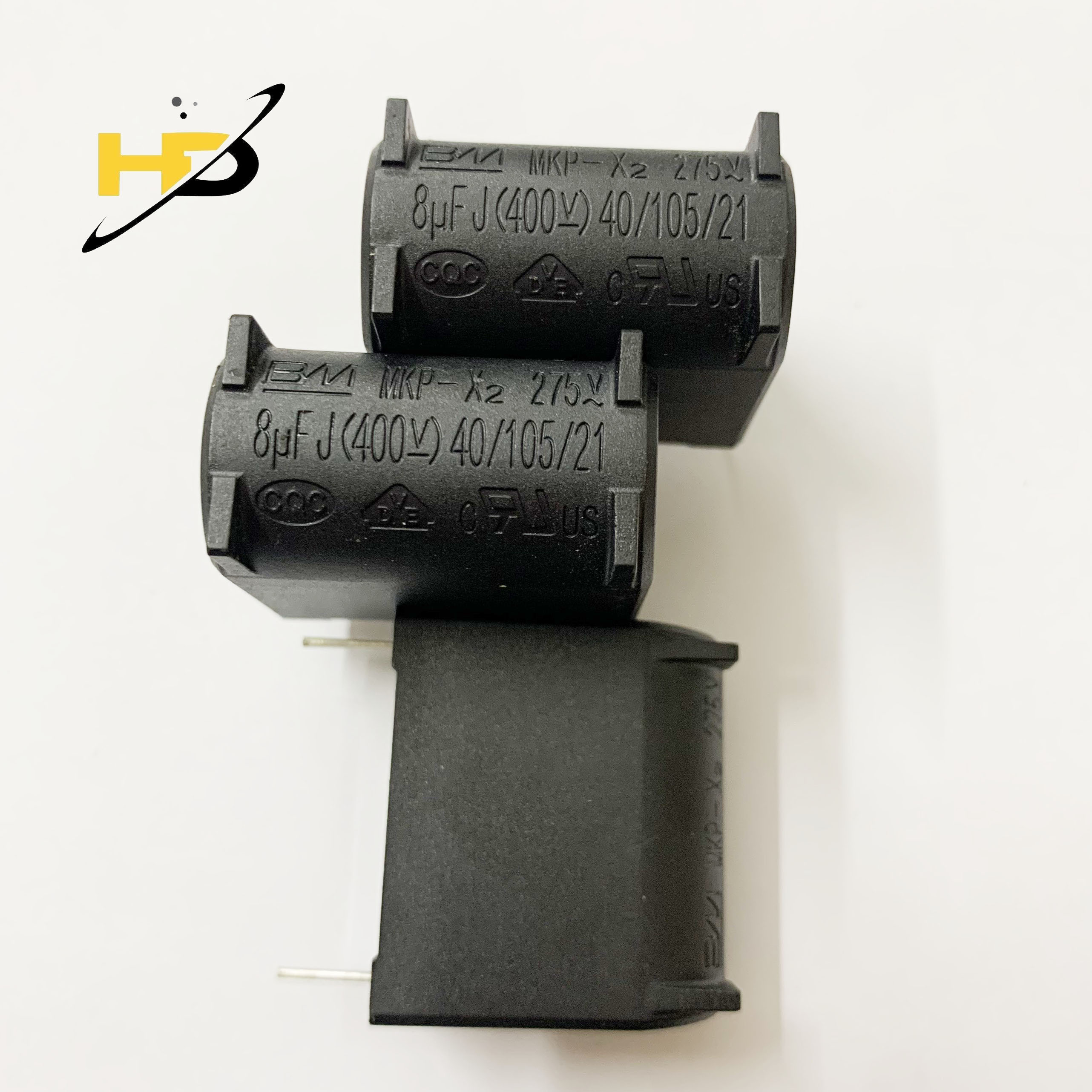 Tụ Bếp Từ 8uF 275VAC 400VDC, Tụ MKP Dáng Đứng