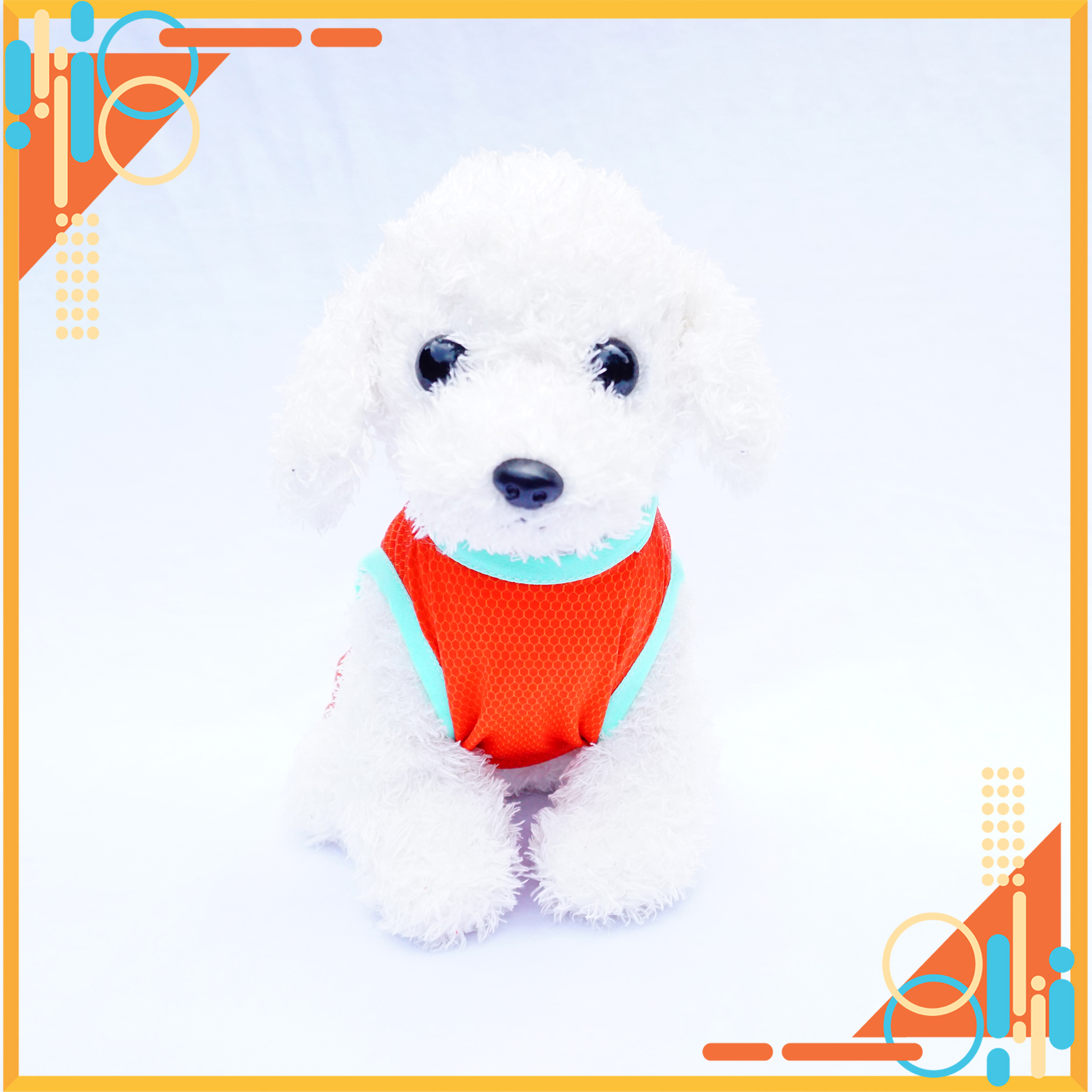 Áo cho Thú cưng, Áo 3 lỗ Tim PD047