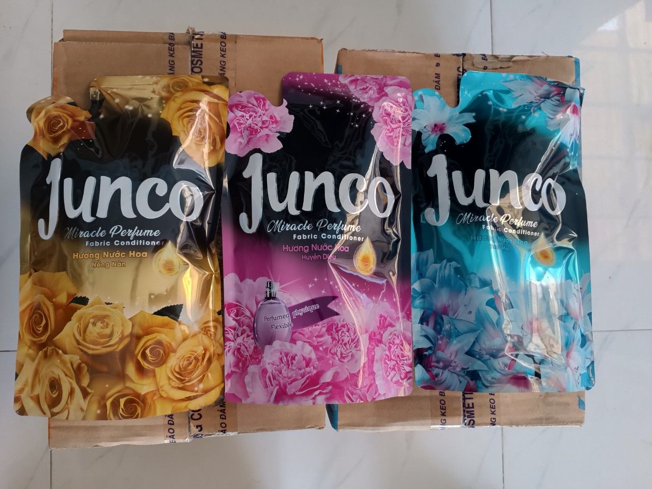 Nước xả vải Junco Túi 800ml