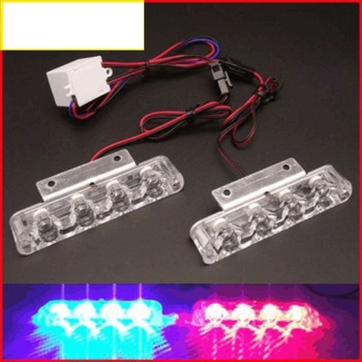 Blue and Red Led Police Lights