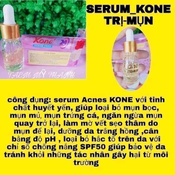 [CHÍNH HÃNG] COMBO MỤN KONE (BỘ KONE SỮA RỬA MẶT KONE SERUM KONE) shopcm