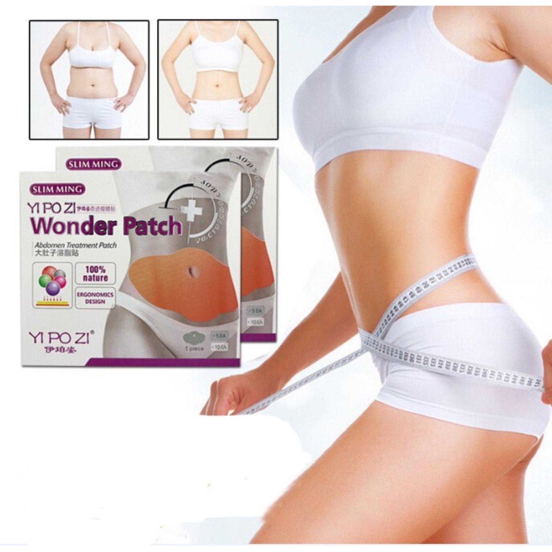 Miếng dán tan mỡ bụng Hàn Quốc MyMi Wonder Patch (Bộ 5 miếng)