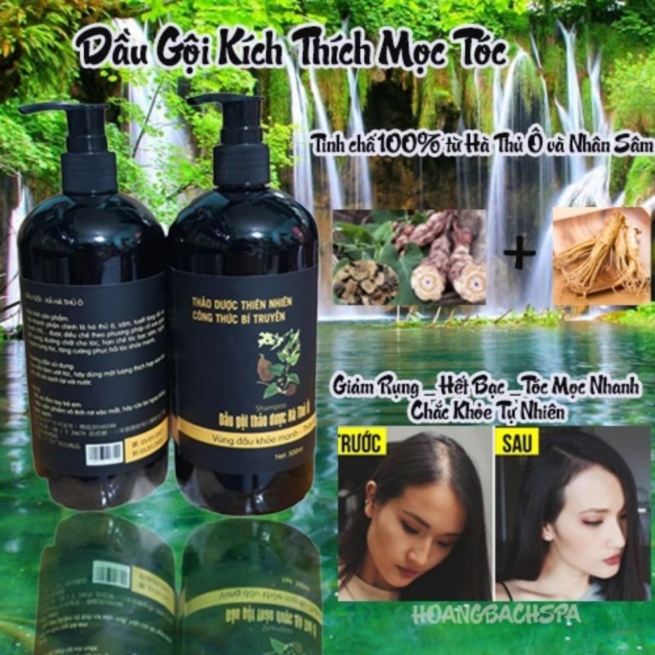 Dầu Gội Thảo Dược Hà Thủ Ô