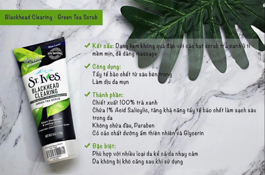 Tẩy da chết St.Ives 170g
