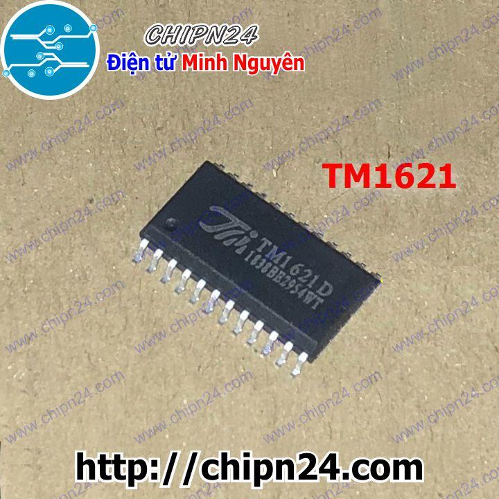 [2 con] (SOP) IC Dán TM1621 SOP-24 (SMD) (TM1621D 1621)